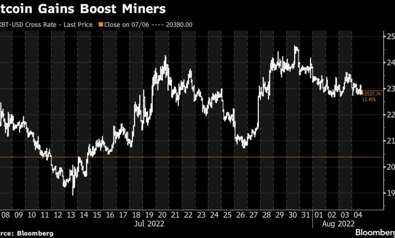 Bitcoin-Gewinne spornen Bergleute an, Bohranlagen inmitten einer Hitzewelle einzuschalten