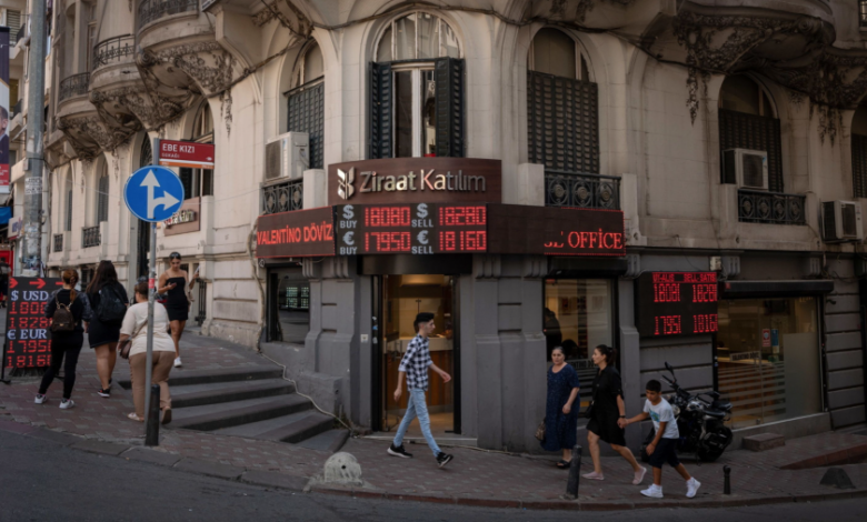 Die türkische Inflation übersteigt zum ersten Mal seit 24 Jahren 80 %
